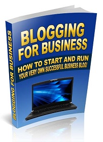 Blogging For Business (PLR)